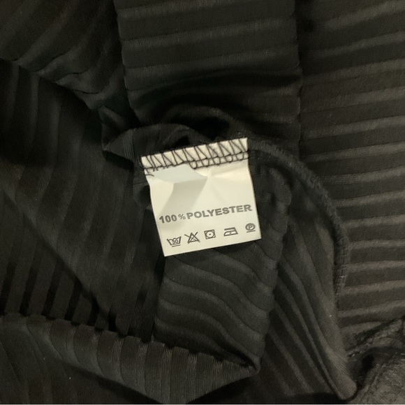 BRAND NEW! Women’s Ribbed Bodycon Crew Neck Short Sleeve Cocktail Daring Mini L - Picture 11 of 12